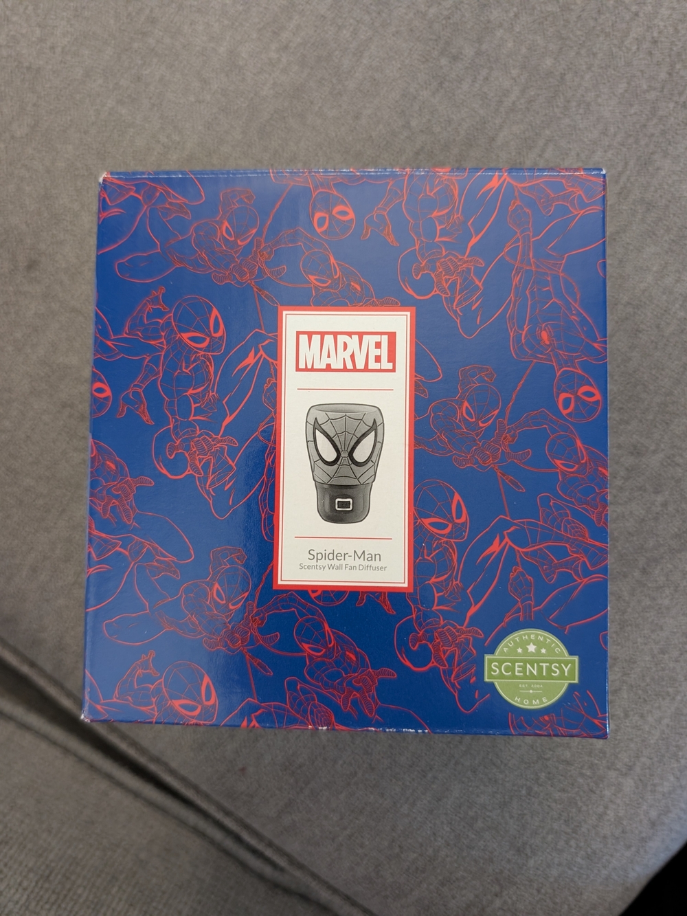 Scentsy Marvel Spider-Man Blue Wall Fan Diffuser